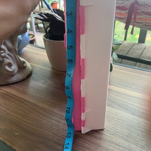 Vintage 90s Pink/Magenta Caboodles Makeup Case Model # 5622 Mirror Tierd likened - Picture 5 of 8